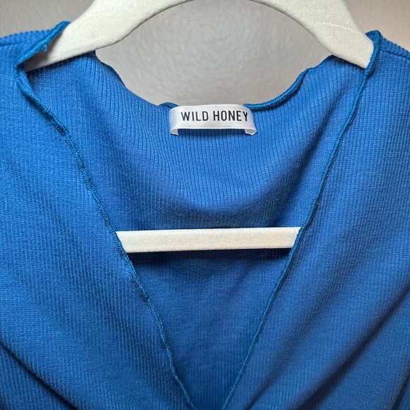 Blue Crop Top Small - Picture 2 of 3